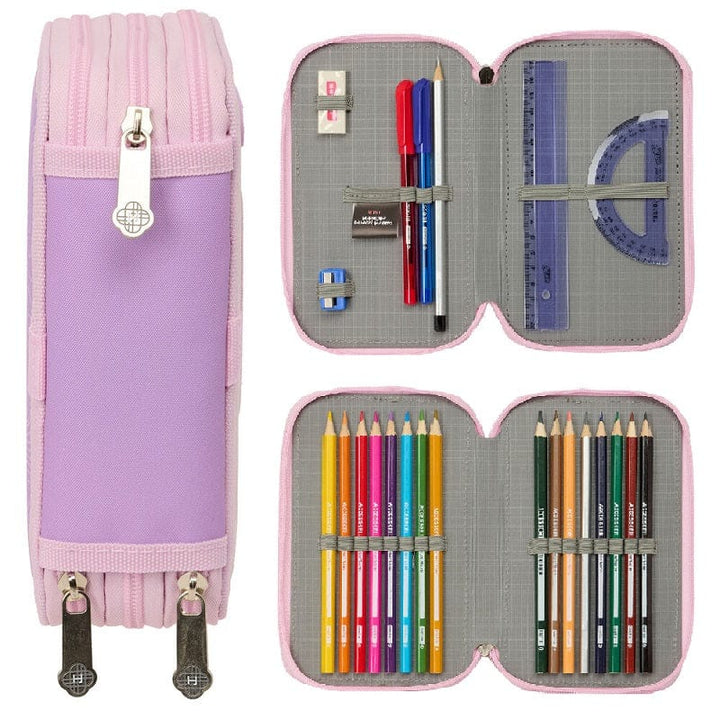 Astuccio a 3 zip KPop Hunters