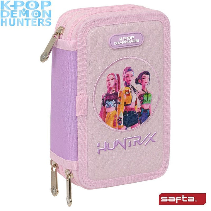 Astuccio a 3 zip KPop Hunters