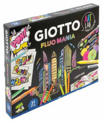 Kit art Giotto fluo mania