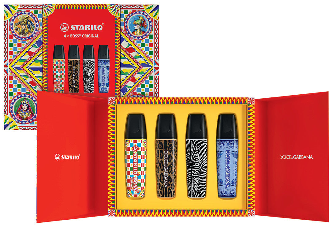 Evidenziatori STABILO Limited edition DOLCE E GABBANA